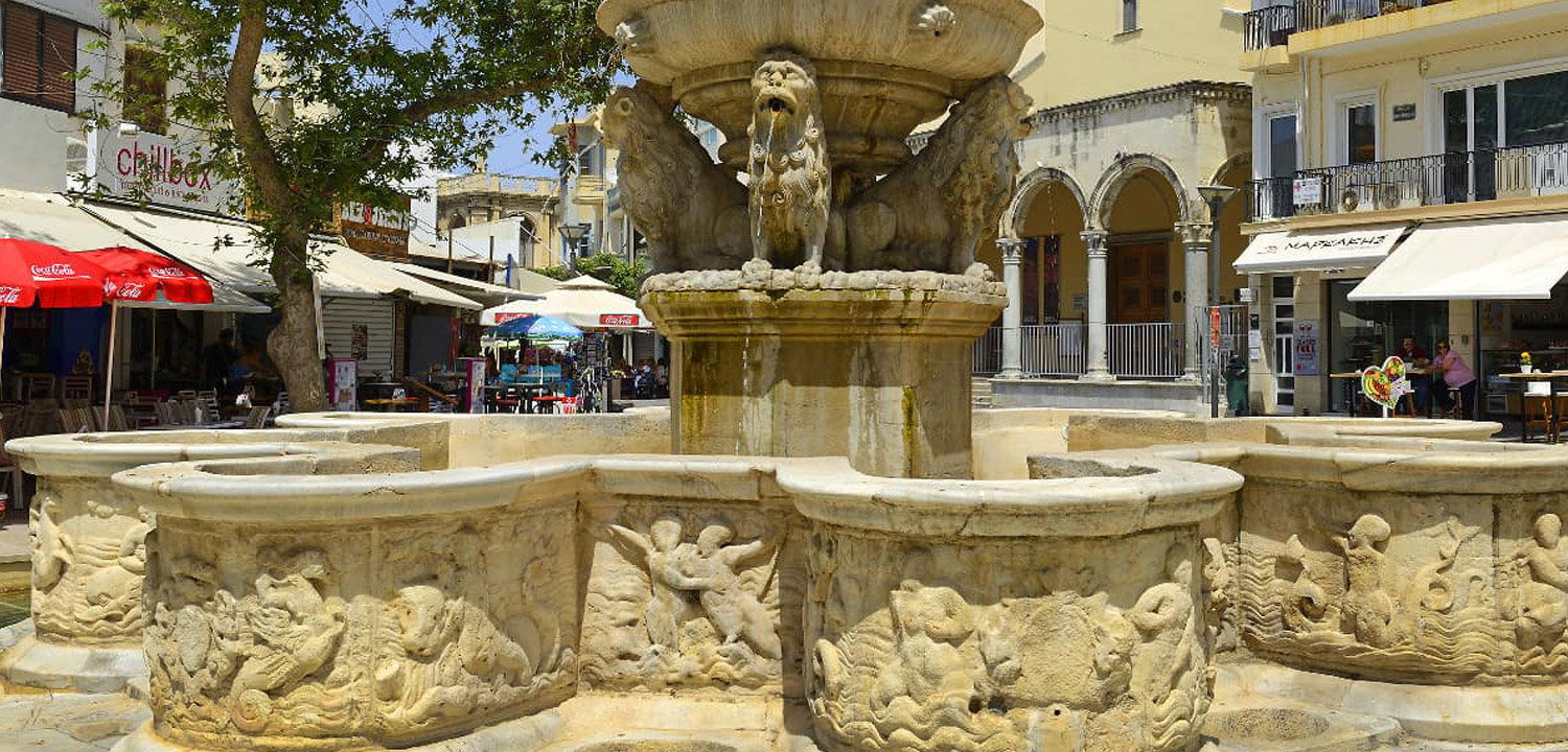 Crète : Héraklion - Fontaine de Morosini