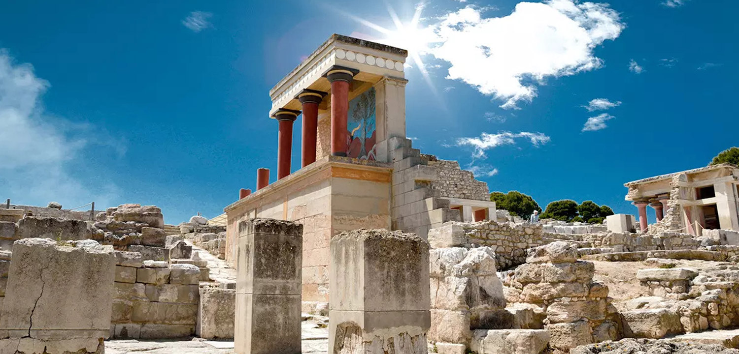 Crète : site archéologique de Knossos