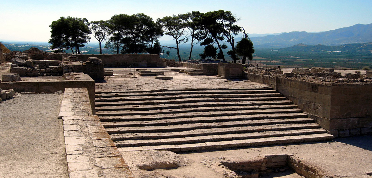 Crète : site archéologique de Phaistos