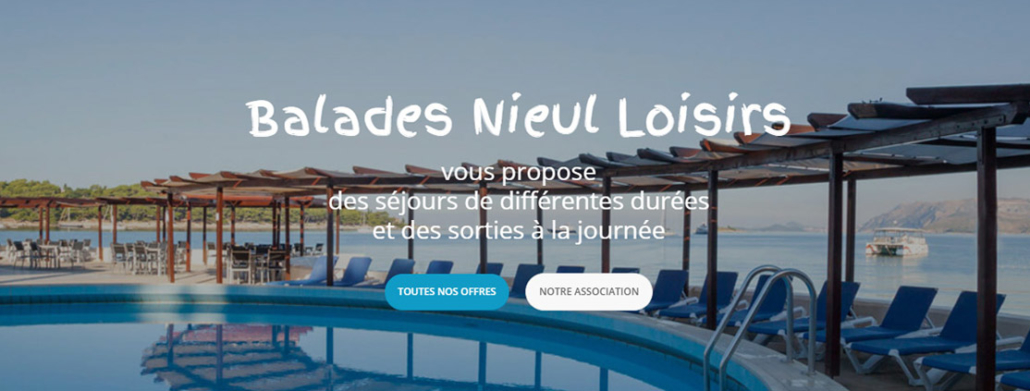 Balades Nieul Loisirs : nouveau site Web