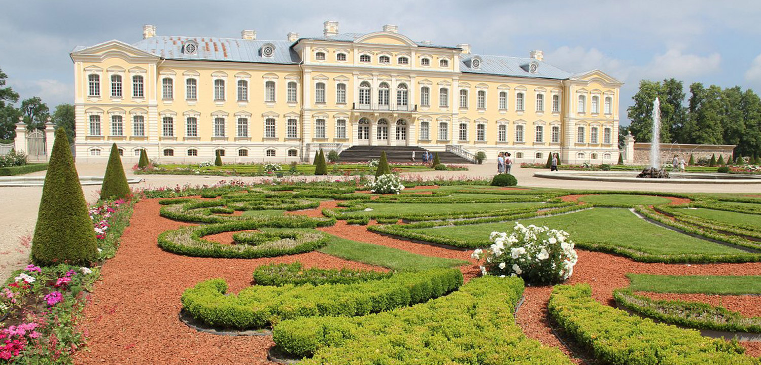 Pays baltes : Palais de Rundale (Lettonie)