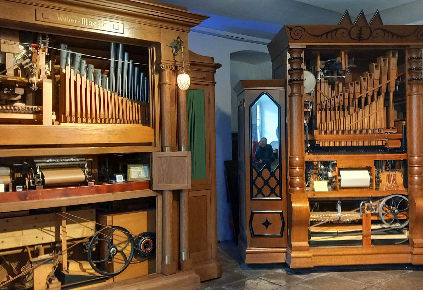 Balades Nieul Loisirs - Croisière sur le Rhin (04/2024): le musée des instruments de musique mécanique de Rüdesheim