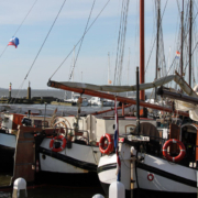 Balades Nieul Loisirs - Croisière sur le Rhin (04/2024): le port de pêche de Volendam
