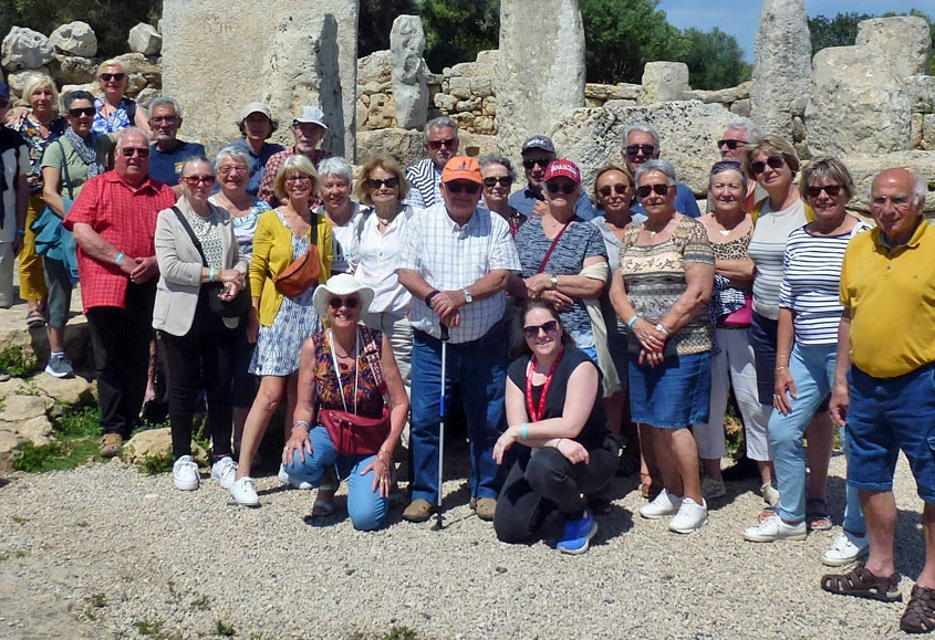 Balades Nieul Loisirs - Voyage à Minorque (05/2024) : le groupe