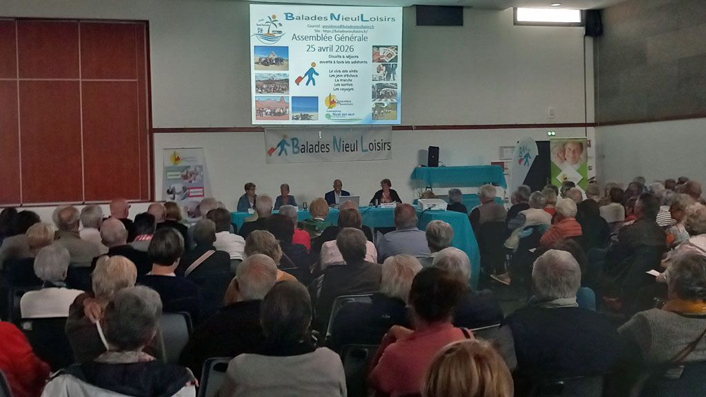 Balades Nieul Loisirs : assemblée générale 2026