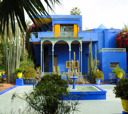 Maroc - Marrakech : jardin Majorelle