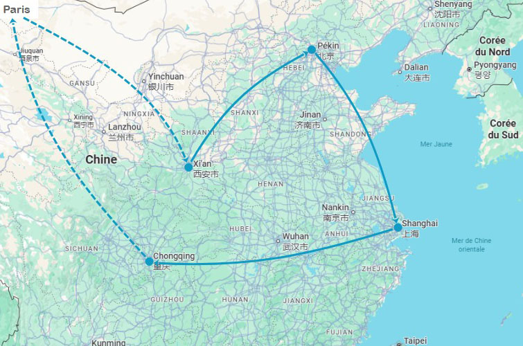 BNL : Les 4 joyaux de la Chine